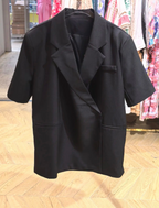 Blazer manche 3/4 noir