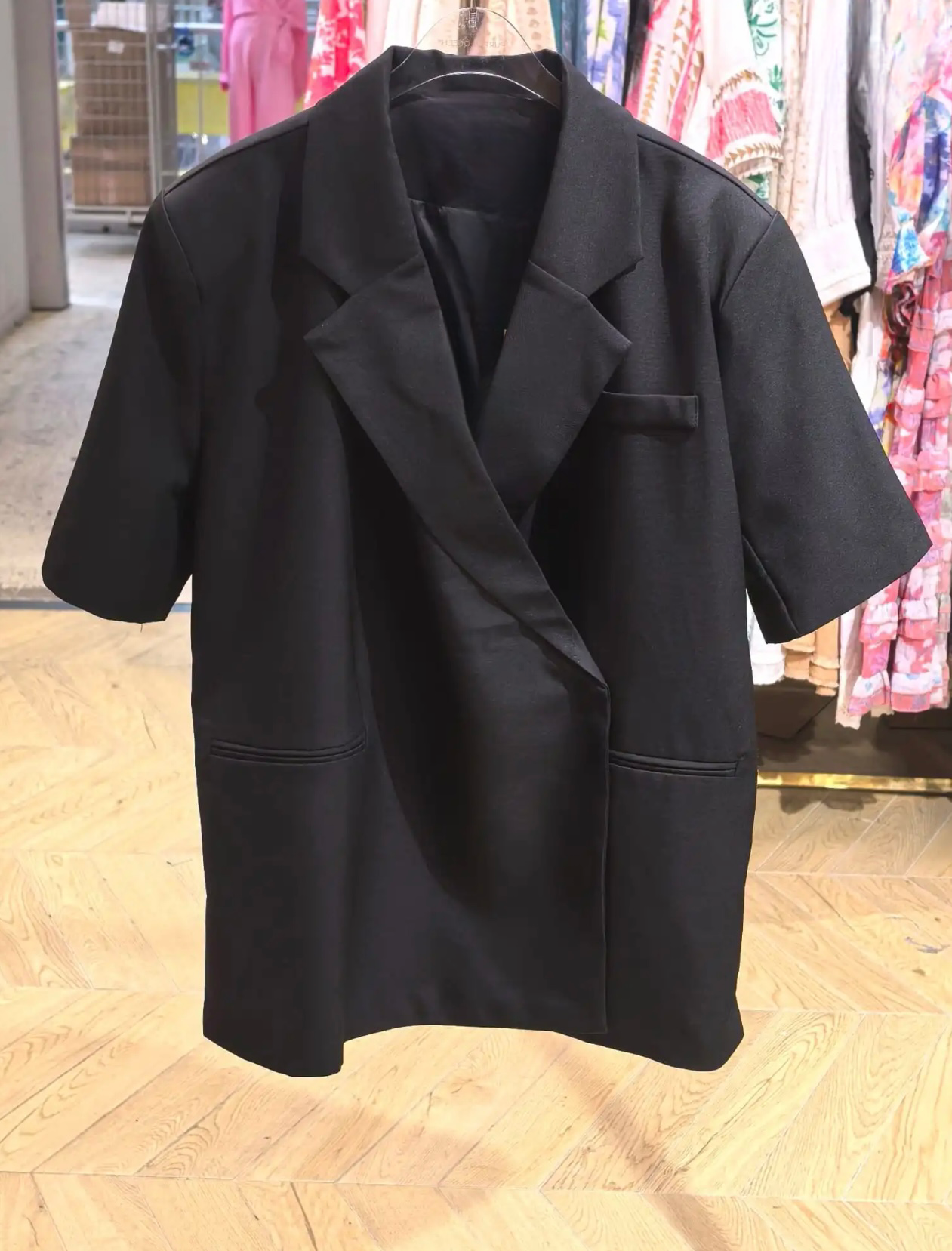 Blazer manche 3/4 noir