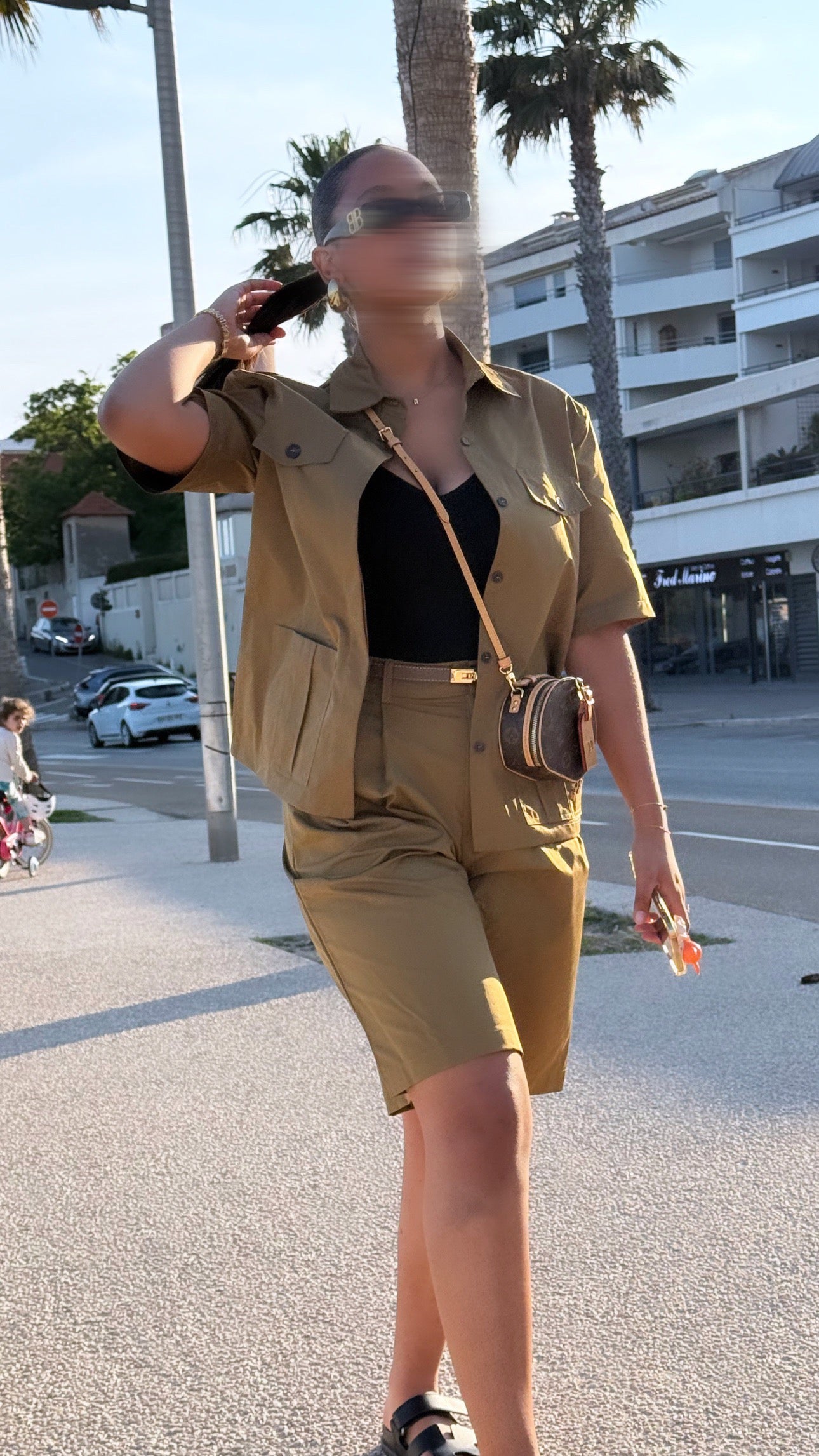 Ensemble chemise bermuda
