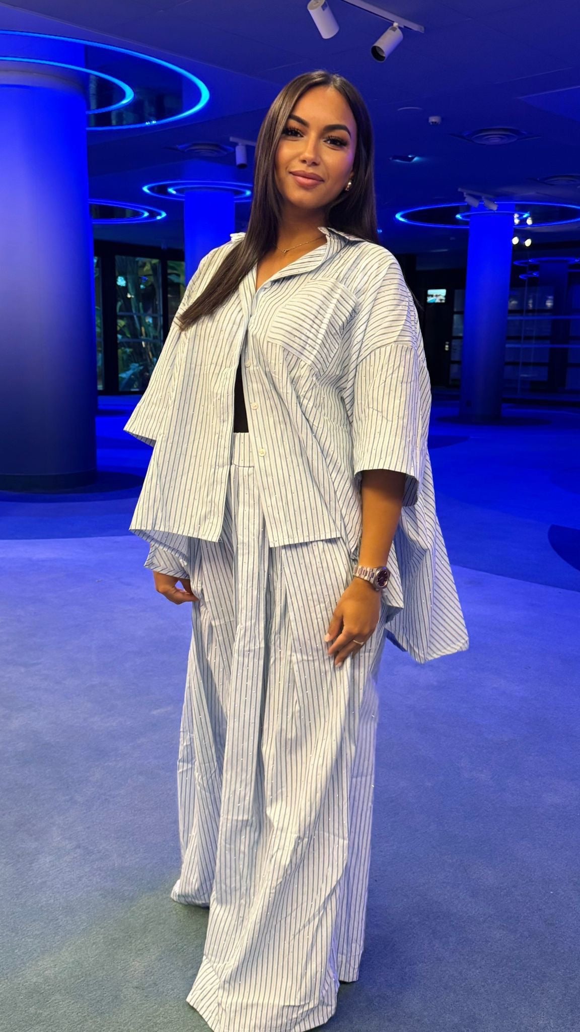 Ensemble ample chemise avec pantalon