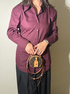 Chemise à épaulettes et réglable ajustable